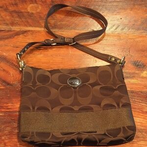 Coach Chocolate Brown Crossbody Bag
